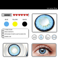Ovolook Ice Vision 1-Year Anime Doll Eye Cosplay Contact Lenses – Vibrant Series