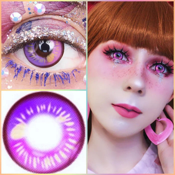 CosCon Bella 1-Year 14.20MM Anime Doll Eye Cosplay Contact Lenses – Vibrant Series