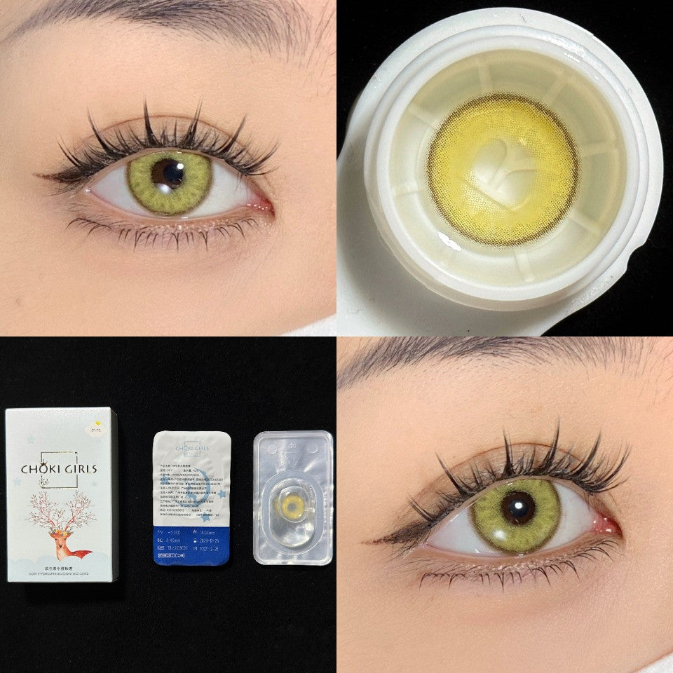 Choki Girls 1-Day Korean Anime Doll Eye Cosplay Contact Lenses – Super Vibrant Series