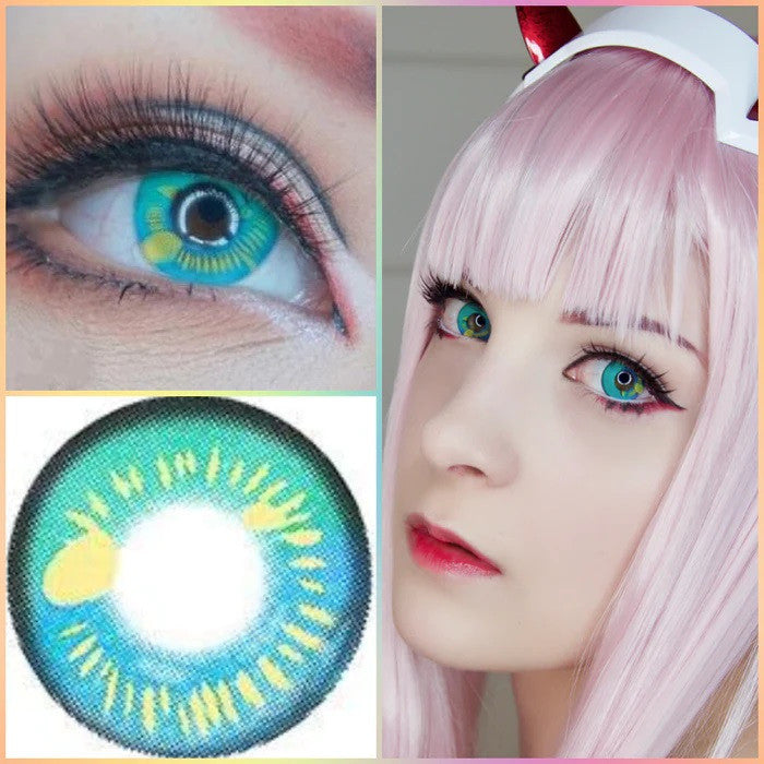 CosCon Bella 1-Year 14.20MM Anime Doll Eye Cosplay Contact Lenses – Vibrant Series