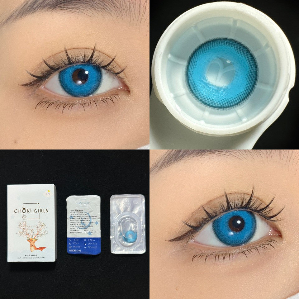 Choki Girls 1-Day Korean Anime Doll Eye Cosplay Contact Lenses – Super Vibrant Series