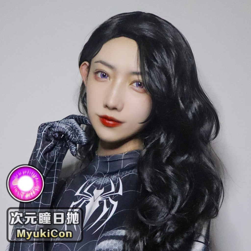 CosCon Bella 1-Year Anime Doll Eye Cosplay Contact Lenses – Super Vibrant