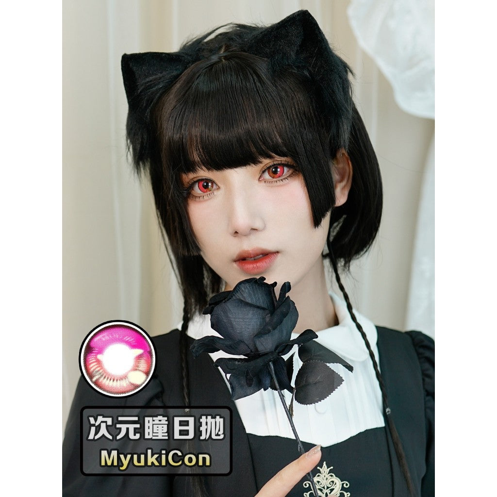 CosCon Bella 1-Year Anime Doll Eye Cosplay Contact Lenses – Super Vibrant