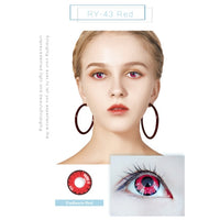 Fancy Look Radiance 1-Year Anime Doll Eye Cosplay Contact Lenses – Vibrant Series