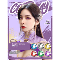 Ovolook Love Words 1-Year Graded Doll Eye Cosplay Contact Lenses