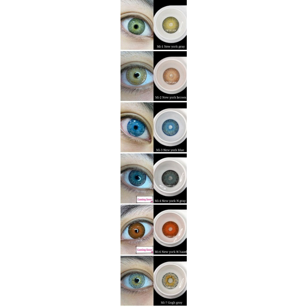 Ovolook Ice Vision 1-Year Anime Doll Eye Cosplay Contact Lenses – Vibrant Series