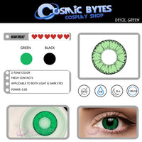 Ovolook Devil 1-Year Anime Doll Eye Cosplay Contact Lenses – Vibrant Series