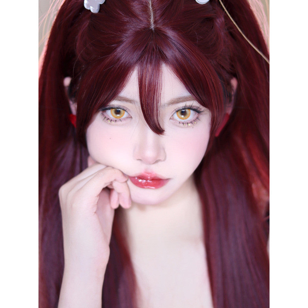 DGUGULENS 1-Year Series Korean Anime Doll Eye Super Vibrant Cosplay Contact Lenses
