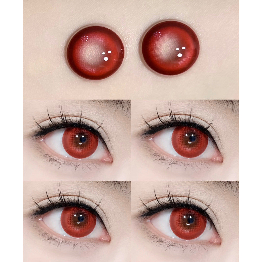 DGUGULENS 1-Year Series Korean Anime Doll Eye Super Vibrant Cosplay Contact Lenses