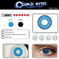 Ovolook Devil 1-Year Anime Doll Eye Cosplay Contact Lenses – Vibrant Series
