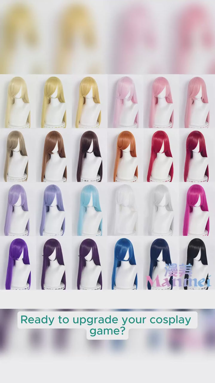 Manmei Wigs: 60cm Straight Cosplay Wigs (Authentic)