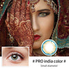 Magic Eye 1 PAIR / 2 PCS Caramel PRO Contact Lens Natural Look For Dark Eyes!