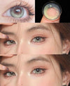 Magic Eye 1 PAIR / 2 PCS Contact Lens Card Captor Girl Tears Animation Contact Lens