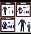 Itan Private High School Uniform / Komi Can&#39;t Communicate Cosplay Costume