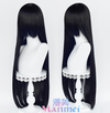 Manmei Wigs: Universal Style Black Color Princess Cosplay Wigs Authentic Manmei Brand Anime Game