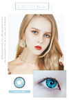 Fancy Look 1 PAIR / 2 PCS Contact Lens Radiance Animation Contact Lens