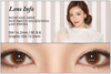 Magic Eye 1 PAIR / 2 PCS Golden Mochi Contact Lens Doll Eye Effect For Dark Eyes!