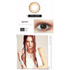 Fancy Look 1 PAIR / 2 PCS Angel 3 Color Contact Lens Doll Eye Effect Dark Eyes!