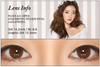 Magic Eye 1 PAIR / 2 PCS Golden Mochi Contact Lens Doll Eye Effect For Dark Eyes!