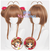 Manmei Wigs: Card Captor Sakura: Sakura Kinimoto Cosplay Wigs Authentic Manmei Brand Anime Game