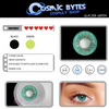 Magic Eye 1 PAIR / 2 PCS Glacier Contact Lens Doll Eye Effect For Dark Eyes!