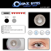 Magic Eye 1 PAIR / 2 PCS Glacier Contact Lens Doll Eye Effect For Dark Eyes!