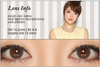 Magic Eye 1 PAIR / 2 PCS Golden Mochi Contact Lens Doll Eye Effect For Dark Eyes!