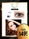 Fancy Look 1 PAIR / 2 PCS Angel 3 Color Contact Lens Doll Eye Effect Dark Eyes!