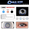 Magic Eye 1 PAIR / 2 PCS Caramel PRO Contact Lens Natural Look For Dark Eyes!