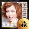 Fancy Look 1 PAIR / 2 PCS Angel 3 Color Contact Lens Doll Eye Effect Dark Eyes!