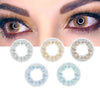 Magic Eye 1 PAIR / 2 PCS Glacier Contact Lens Doll Eye Effect For Dark Eyes!