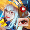 Magic Eye 1 PAIR / 2 PCS Contact Lens Little Devil Animation Contact Lens