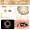 Magic Eye 1 PAIR / 2 PCS DNA Taylor Contact Lens Doll Eye Effect For Dark Eyes!