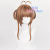 Manmei Wigs: Card Captor Sakura: Sakura Kinimoto Cosplay Wigs Authentic Manmei Brand Anime Game