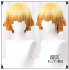 Manmei Wigs: Demon Slayer: Tanjiro Nezuko Zenitsu Inosuke Cosplay Wigs Authentic Manmei Brand Anime Game