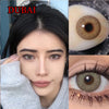 Magic Eye 1 PAIR / 2 PCS Dahab Dubai Contact Lens Natural Look For Dark Eyes!