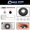 Magic Eye 1 PAIR / 2 PCS Contact Lens Love Words Animation Contact Lens